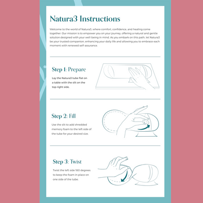 Natura3 Customizable Breast Form Kit (contains 2 breast forms) [NAT00211]